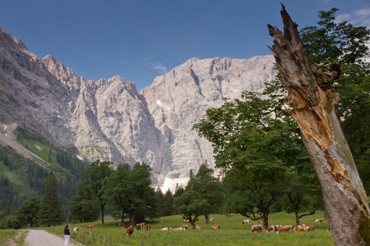 Das Naturhotel Die Eng Hinterriss Exterior photo